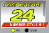 LAYERED NUMBER SET H-1